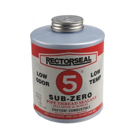 Rectorseal Corp. RectorSeal No. 5 Sub-Zero Quart Cans 27460